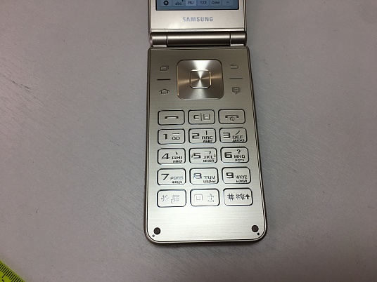 Гравировка клавиатуры телефона Samsung