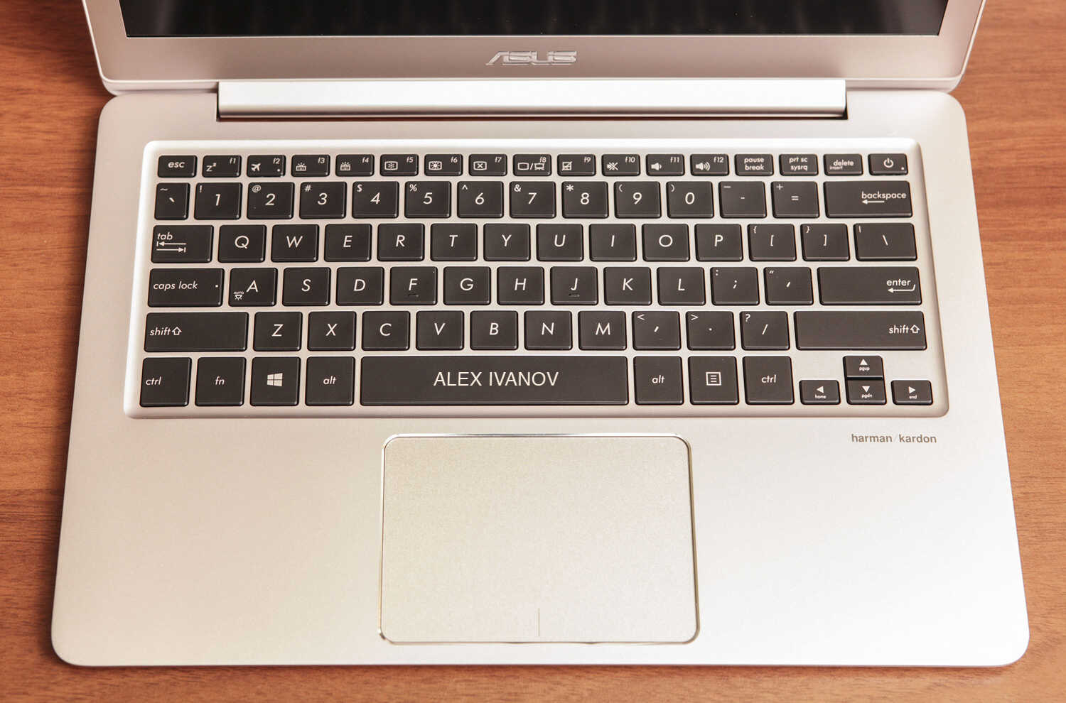 Гравировка клавиатуры ASUS