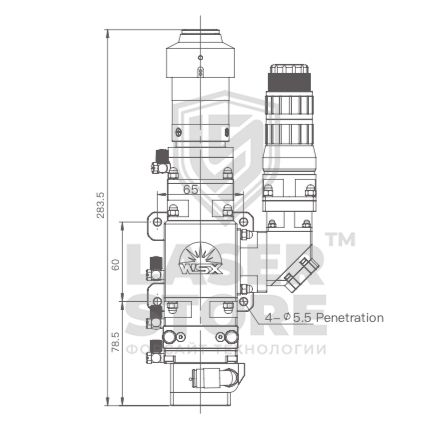 Сварочная голова WSX ND16 2 кВт