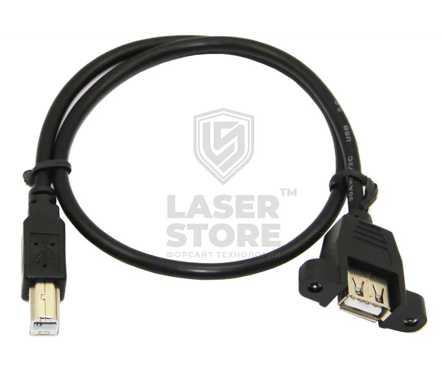 Кабель USB 2.0 на USB A (с защитой)