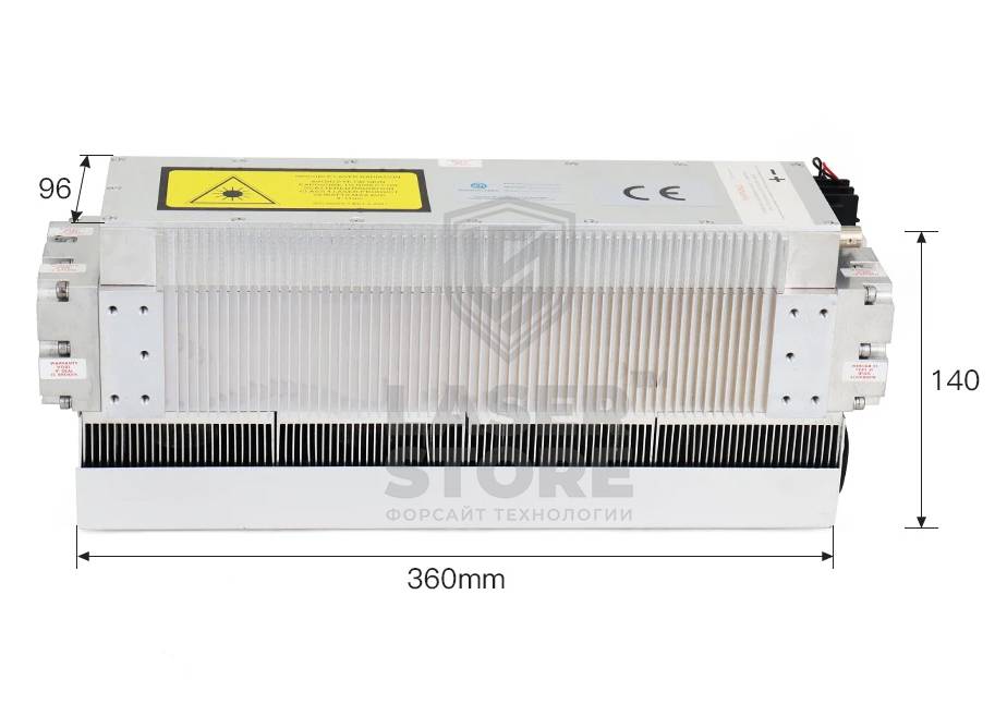Лазерный источник FIRERAY RF 40 Вт, фото 4