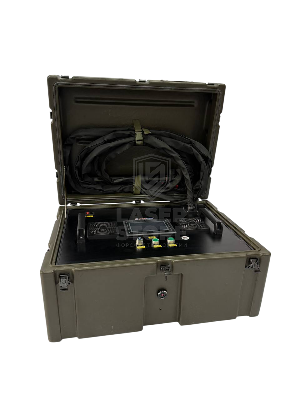 Аппарат лазерной очистки TORWATT FLCI M (200/300 Вт) Military series, фото 2