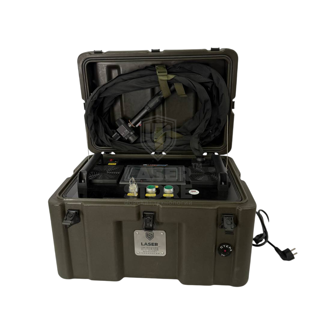 Аппарат лазерной очистки TORWATT FLCI M (50/100 Вт) Military series, фото 2