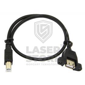 Кабель USB 2.0 на USB A (с защитой)